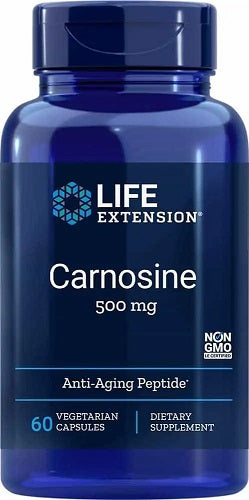 Life Extension: Carnosine, 500mg - 60 vcaps