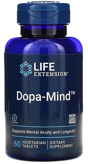 Life Extension: Dopa-Mind - 60 vegetarian tabs