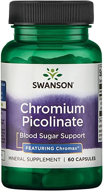 Swanson: Chromium Picolinate Featuring Chromax, 200mcg - 60 caps