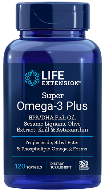 Life Extension: Super Omega-3 Plus - 120 softgels