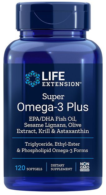 Life Extension: Super Omega-3 Plus - 120 softgels