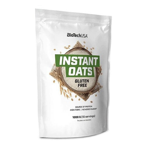 BioTechUSA: Instant Oats Gluten Free, Unflavoured - 1000g