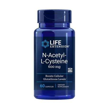 Life Extension: N-Acetyl-L-Cysteine, 600mg - 60 caps