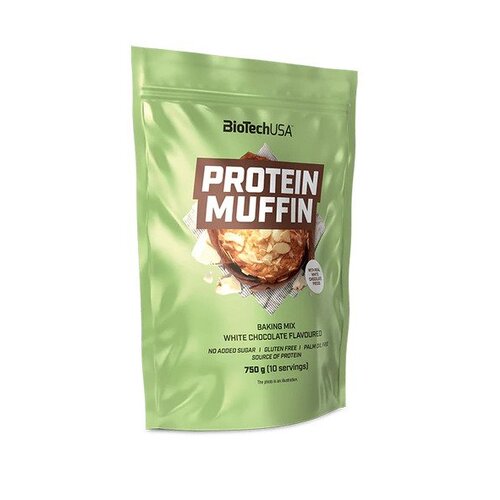 BioTechUSA: Protein Muffin, White Chocolate - 750g