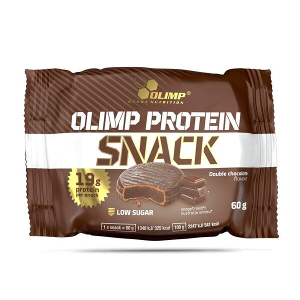 Olimp Nutrition: Protein Snack, Double Chocolate - 12 x 60g