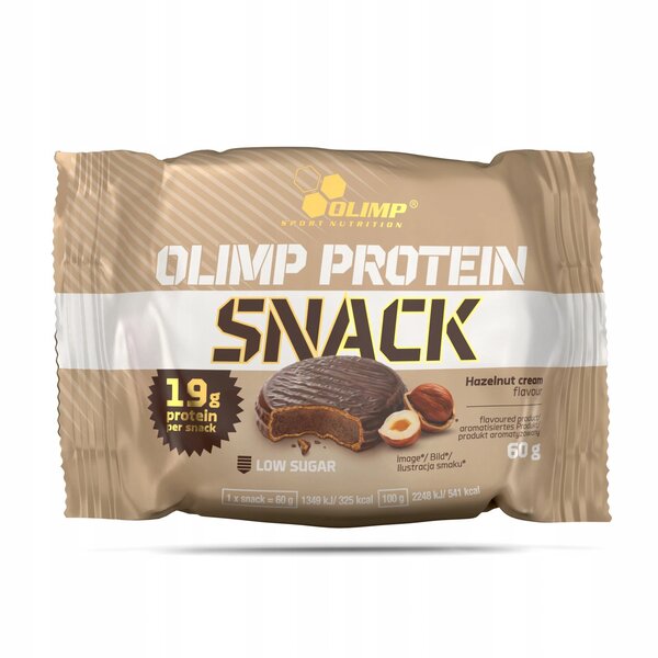 Olimp Nutrition: Protein Snack, Hazelnut - 12 x 60g