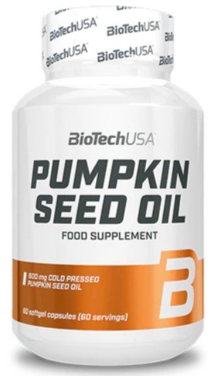 BioTechUSA: Pumpkin Seed Oil, 1000mg - 60 softgels