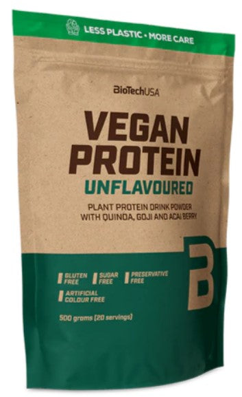 BioTechUSA: Vegan Protein, Unflavoured - 500g