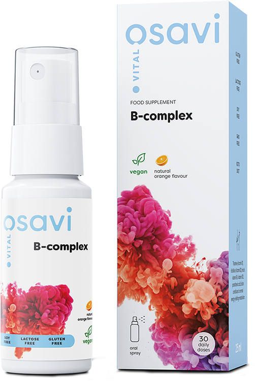 Osavi: B-Complex Oral Spray, Orange - 25 ml.