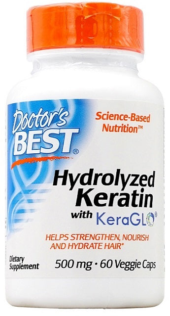 Doctor's Best: Hydrolyzed Keratin, 500mg - 60 vcaps