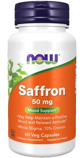 NOW Foods: Saffron, 50mg - 60 vcaps