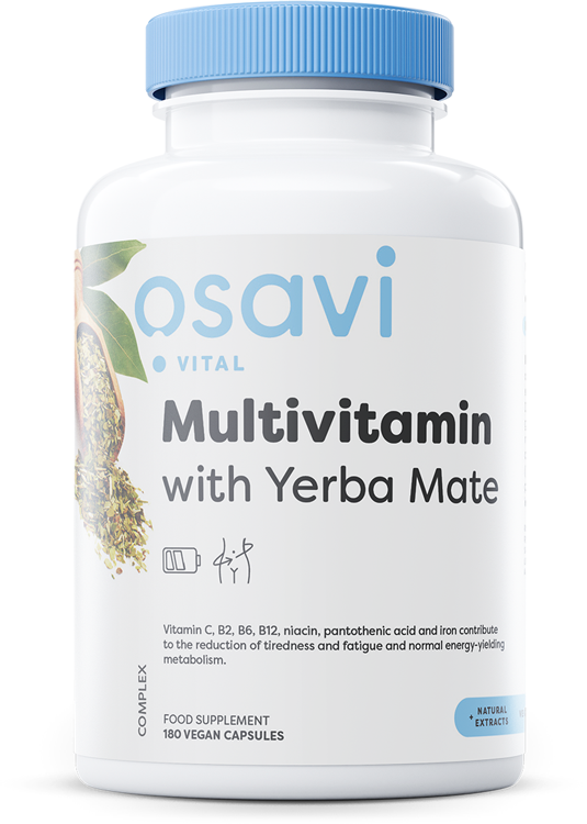 Osavi: Multivitamin with Yerba Mate - 180 vegan caps