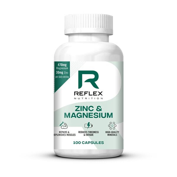 Reflex Nutrition: Zinc & Magnesium - 100 caps