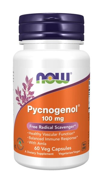 NOW Foods: Pycnogenol, 100mg - 60 vcaps