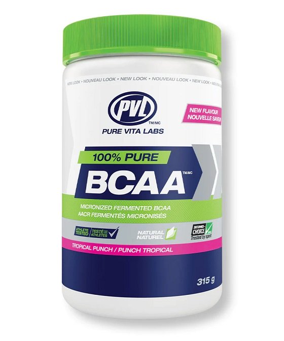 PVL Essentials: 100% Pure BCAA, Tropical Punch - 315g