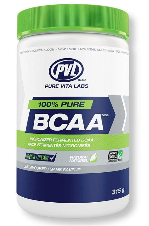 PVL Essentials: 100% Pure BCAA, Unflavoured - 315g