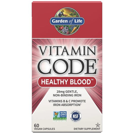 Garden of Life: Vitamin Code Healthy Blood - 60 vegan caps