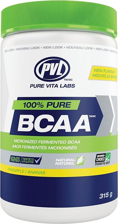 PVL Essentials: 100% Pure BCAA, Pineapple - 315g