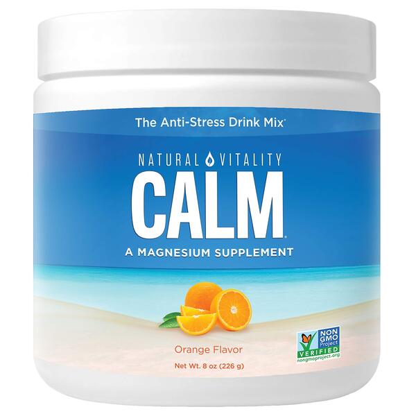 Natural Vitality: Natural Calm, Orange - 226g