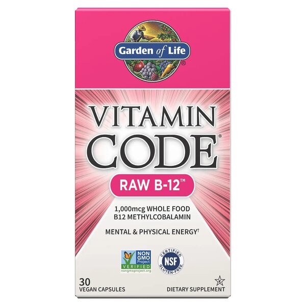 Garden of Life: Vitamin Code Raw B-12 - 30 vegan caps