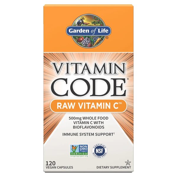 Garden of Life: Vitamin Code Raw Vitamin C - 120 vegan caps