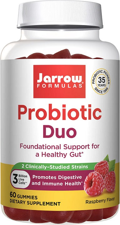 Jarrow Formulas: Probiotic Duo, Raspberry - 60 gummies