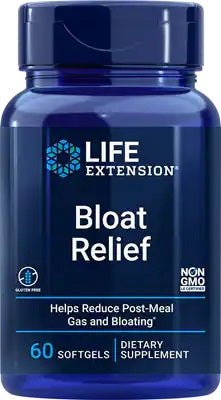 Life Extension: Bloat Relief - 60 softgels