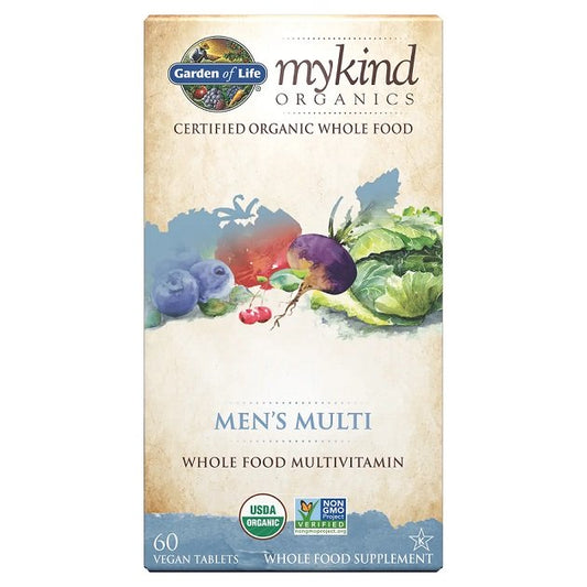 Garden of Life: Mykind Organics Men's Multi - 60 vegan tablets