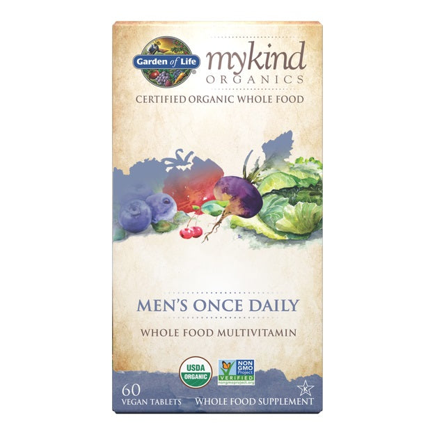 Garden of Life: Mykind Organics Men's Once Daily - 60 vegan tablets