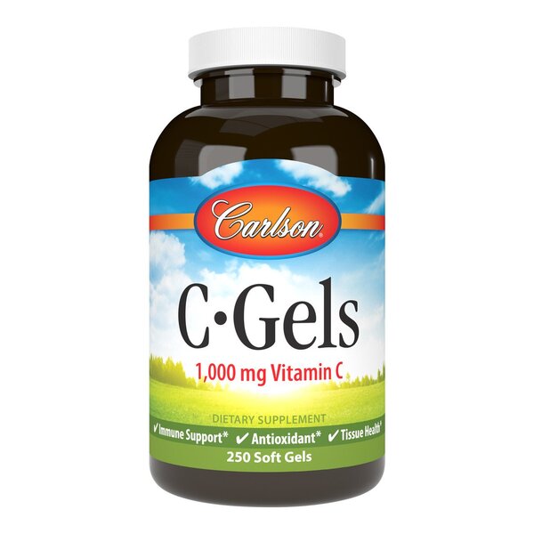 Carlson Labs: C-Gels, 1000mg - 250 softgels