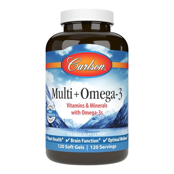 Carlson Labs: Multi + Omega-3 - 120 softgels