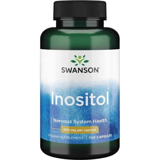 Swanson: Inositol, 650mg - 100 caps