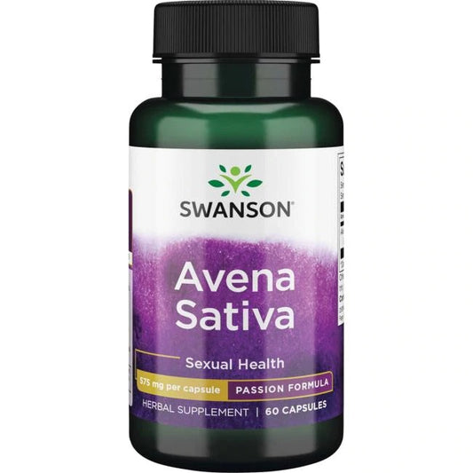 Swanson: Avena Sativa, 575mg - 60 caps