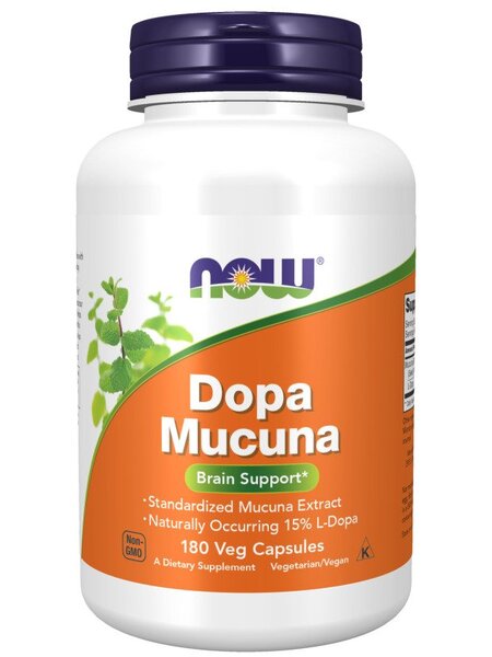 NOW Foods: DOPA Mucuna - 180 vcaps