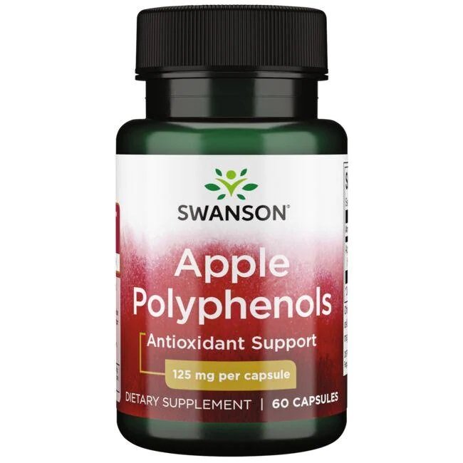 Swanson: Apple Polyphenols, 125mg - 60 caps