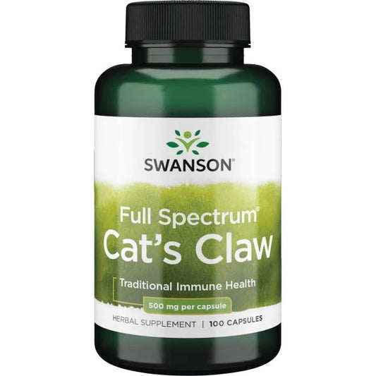 Swanson: Cat's Claw, 500mg - 100 caps