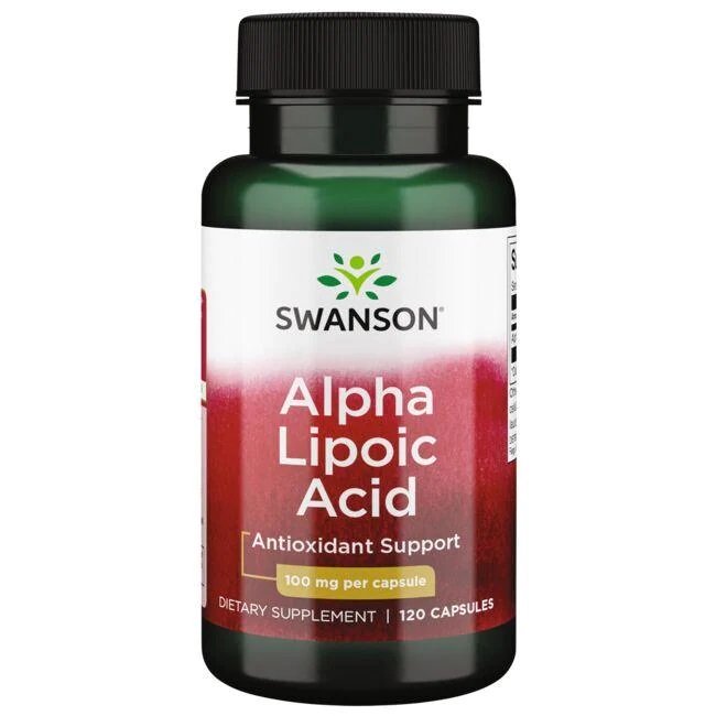 Swanson: Alpha Lipoic Acid, 100mg - 120 caps