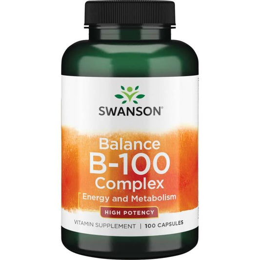 Swanson: Balance B-100 Complex - 100 caps