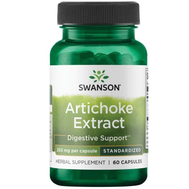 Swanson: Artichoke Extract, 250mg - 60 caps