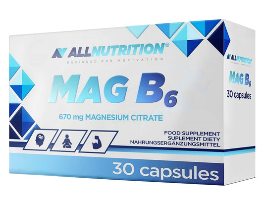 Allnutrition: MAG B6, 670mg - 30 caps