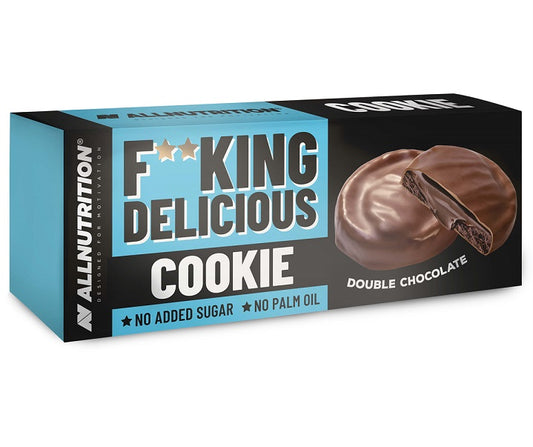 Allnutrition: Fitking Delicious Cookie, Double Chocolate - 128g