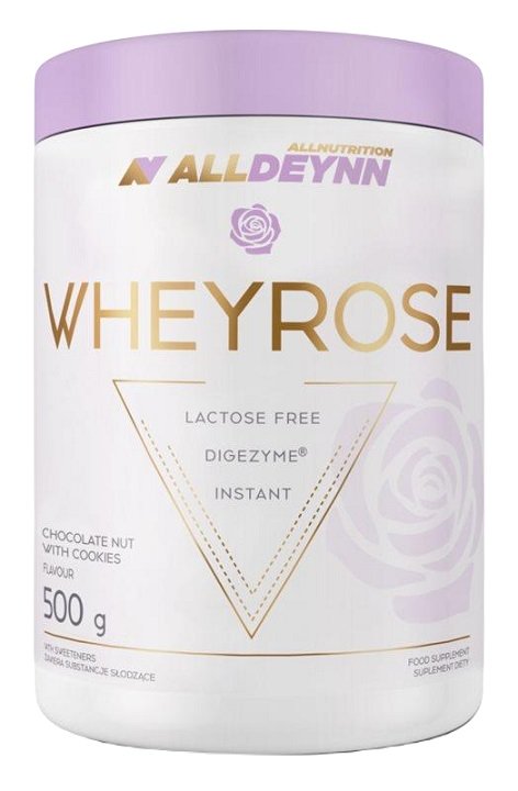 Allnutrition: AllDeynn Wheyrose, Chocolate Nut with Cookies - 500g