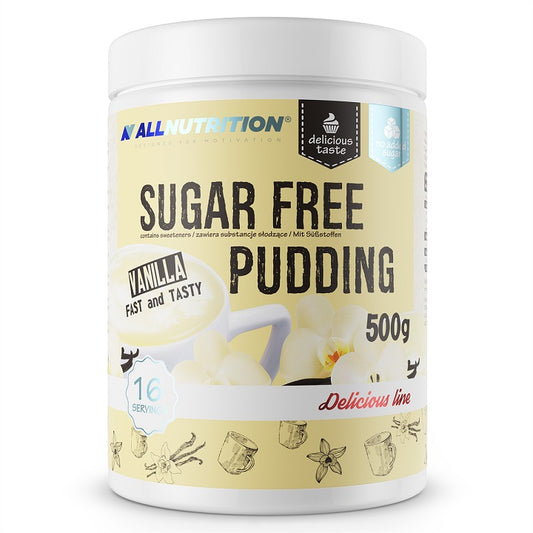 Allnutrition: Sugar Free Pudding, Vanilla - 500g