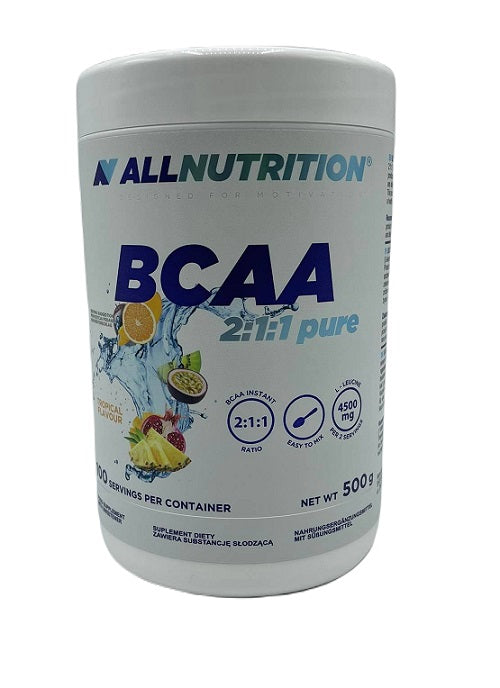 Allnutrition: BCAA 2:1:1 Pure, Tropical - 500g