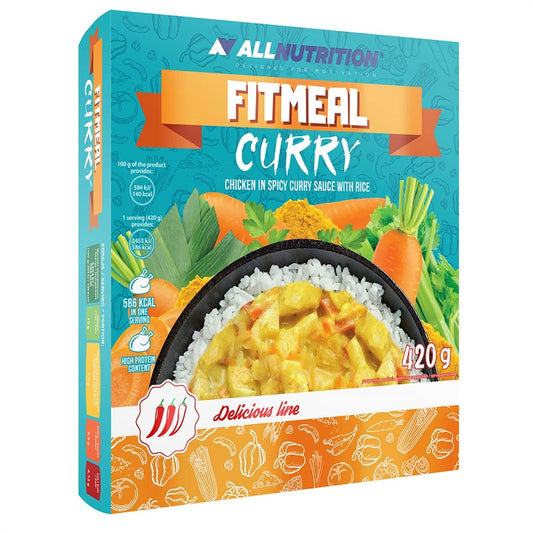 Allnutrition: Fitmeal, Curry - 420g