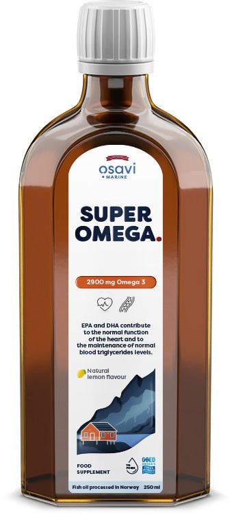 Osavi: Super Omega, 2900mg Omega 3 (Lemon) - 250 ml.