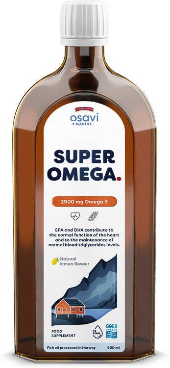 Osavi: Super Omega, 2900mg Omega 3 (Lemon) - 500 ml.