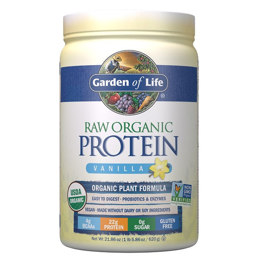 Garden of Life: Raw Organic Protein, Vanilla - 620g