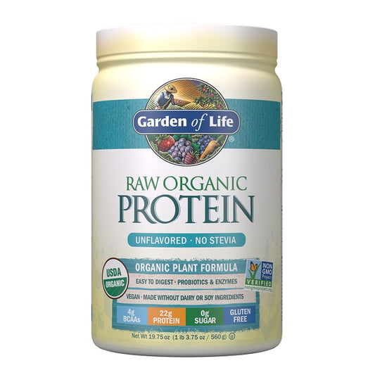 Garden of Life: Raw Organic Protein, Unflavored - 560g