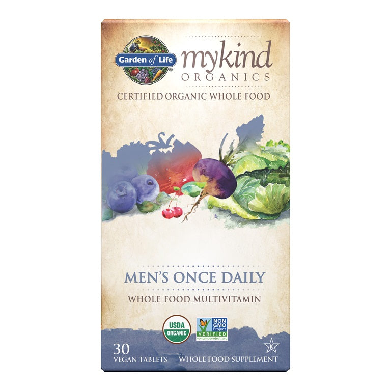 Garden of Life: Mykind Organics Men's Once Daily - 30 vegan tablets